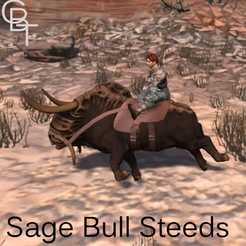 Sage Steeds - Rideable Bull Race BETA / Ездовой бык (Бета) (RU)