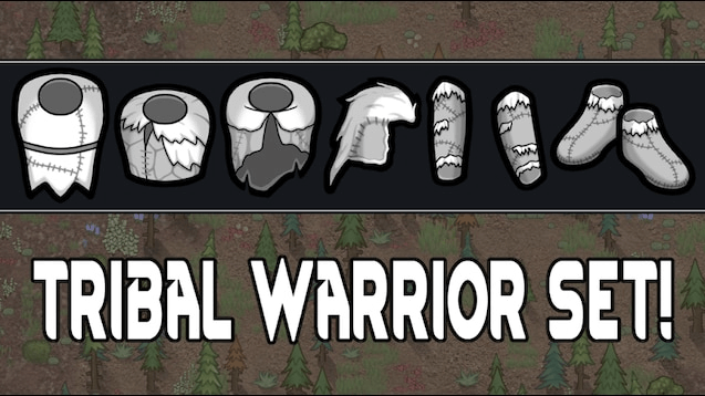 Tribal Warrior Set! / Сет доспехов для племени (1.2-1.3)