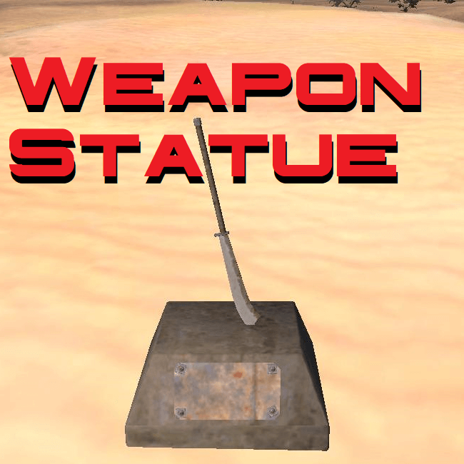 Weapon Statue / Cтатуя оружия