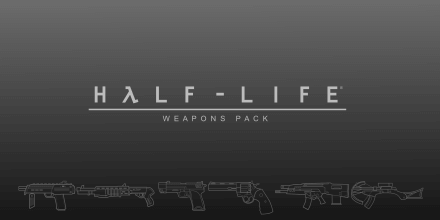 Half-Life Weapons Pack / Оружейный пак из игры Half-life (1.2)