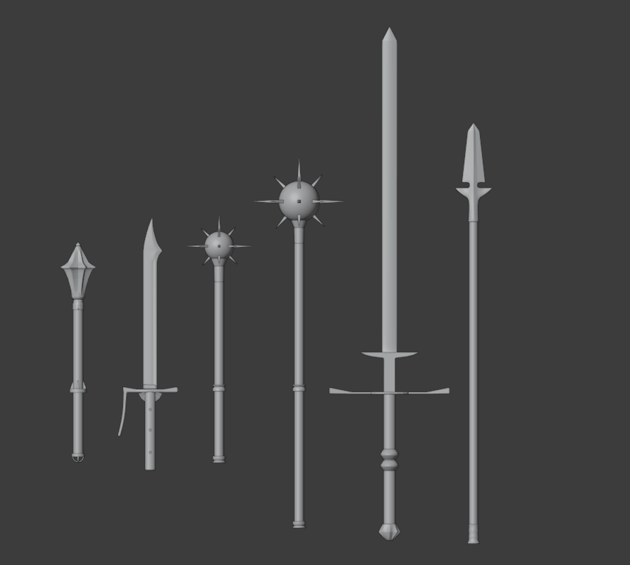 Historical Weapons - European Weapons Pack 2