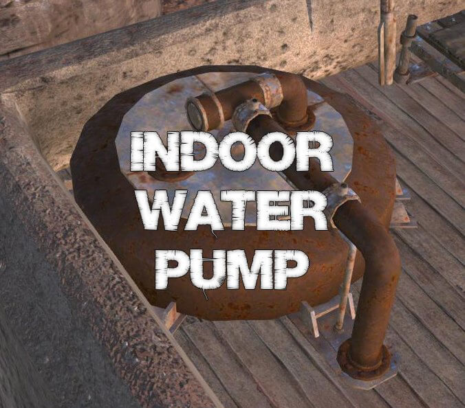 Indoor Water Pump / Внутренний Водяной Насос