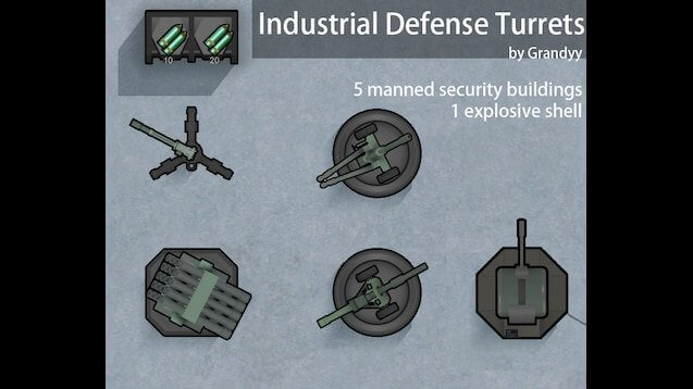 Industrial Defense Turrets (1.3)