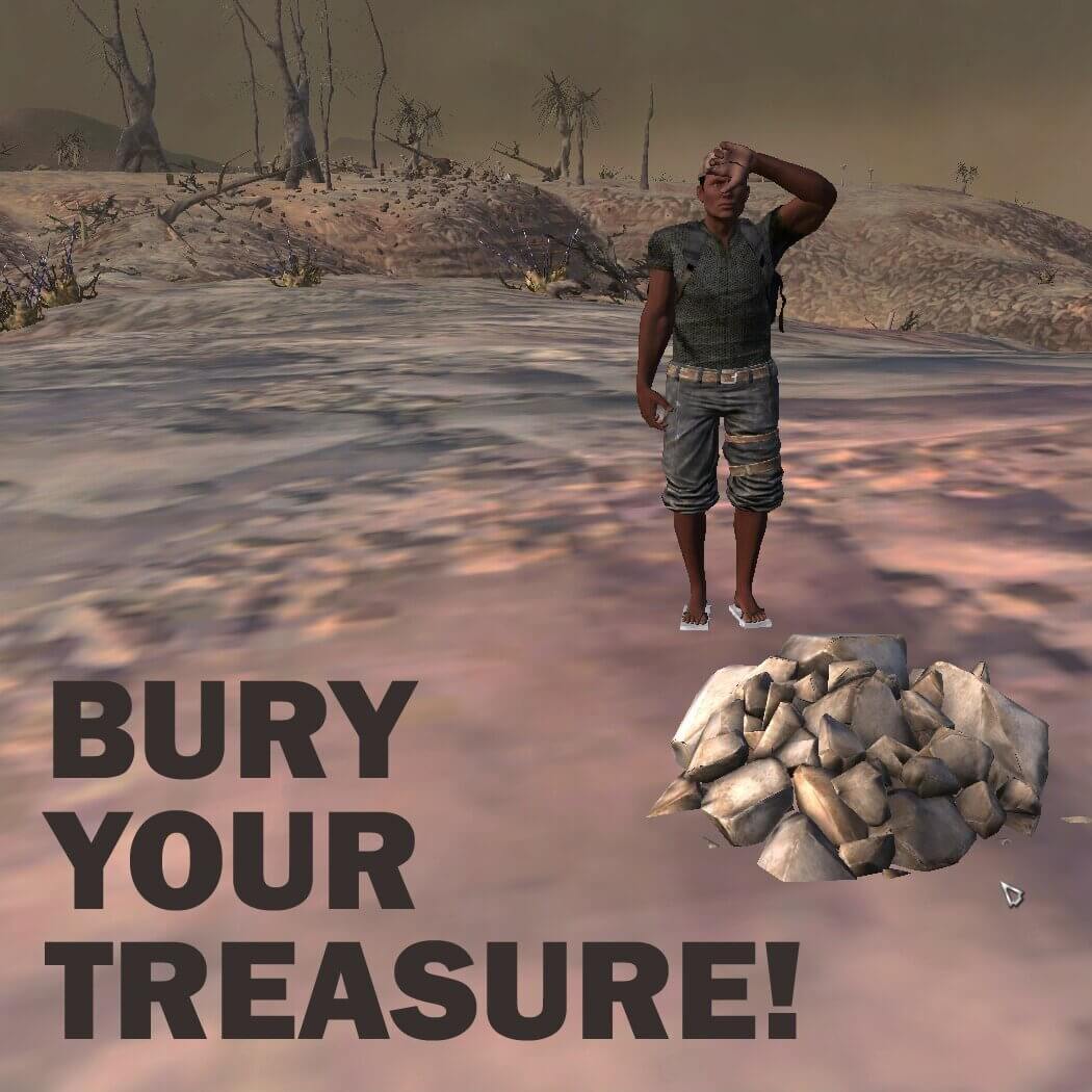 Bury Your Treasure!