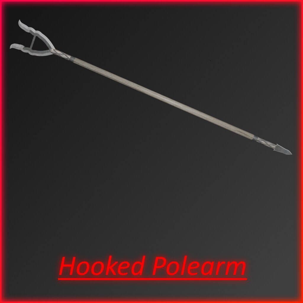 Hooked Polearm