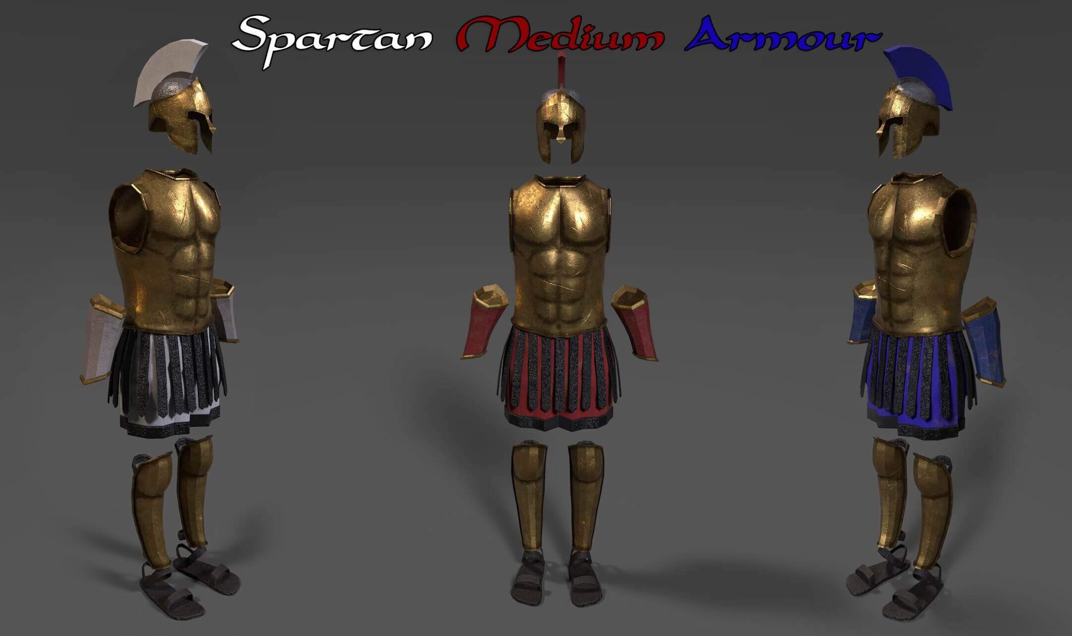 Spartan Full Set Medium Armour