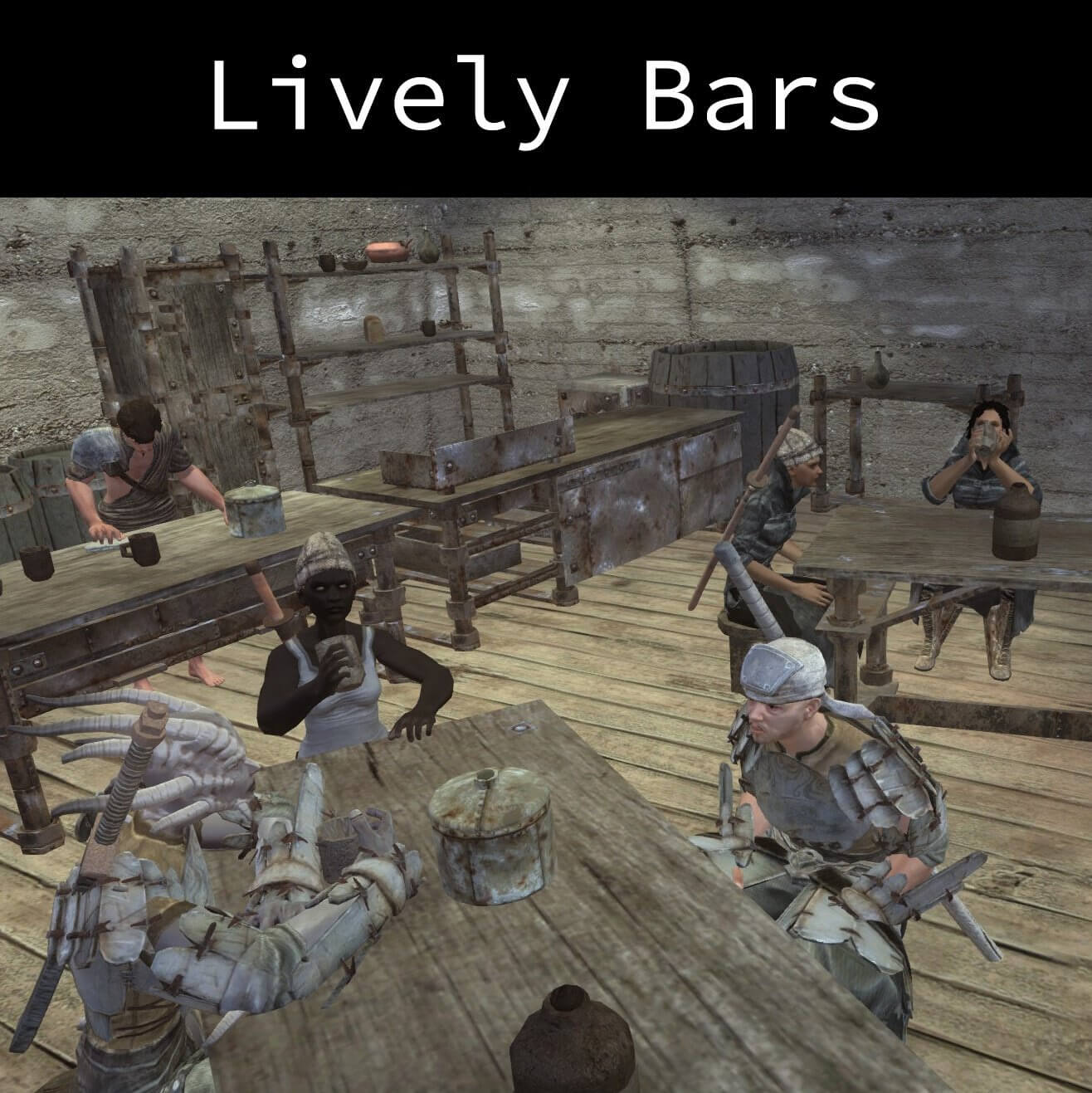 Lively Bars / Живые бары