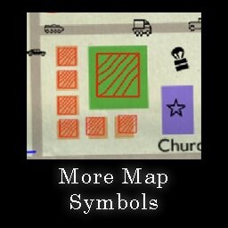 Мод More Map Symbols для Project Zomboid