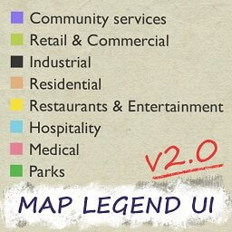 Мод Map Legend UI для Project Zomboid