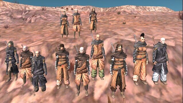 Patch for Fixing Clipping issues and Dread’s Gear для Kenshi