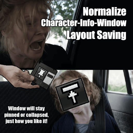 Мод Normalize Character Window  -  Фикс окна персонажа для Project Zomboid